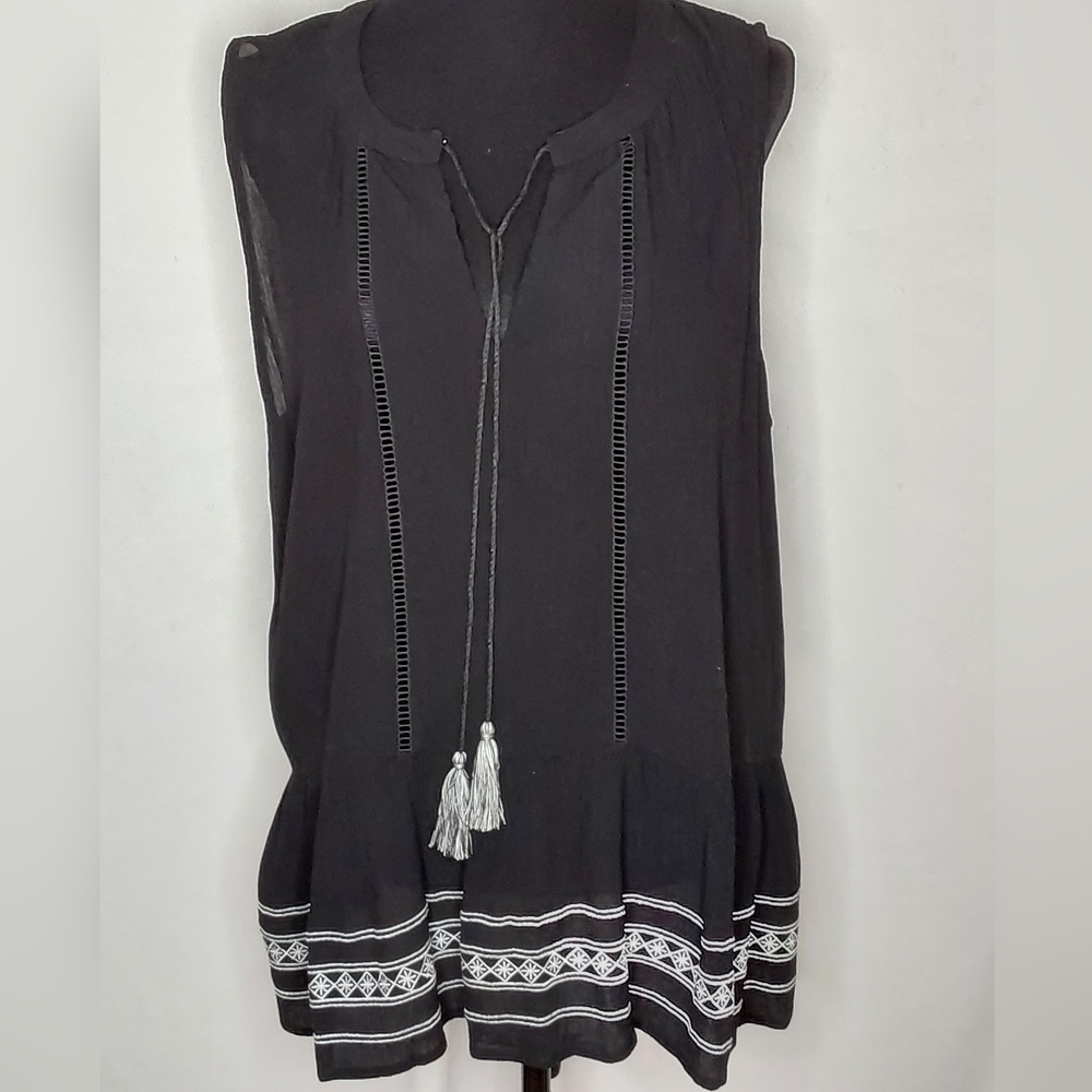 CeCe Peplum Top - Size XL